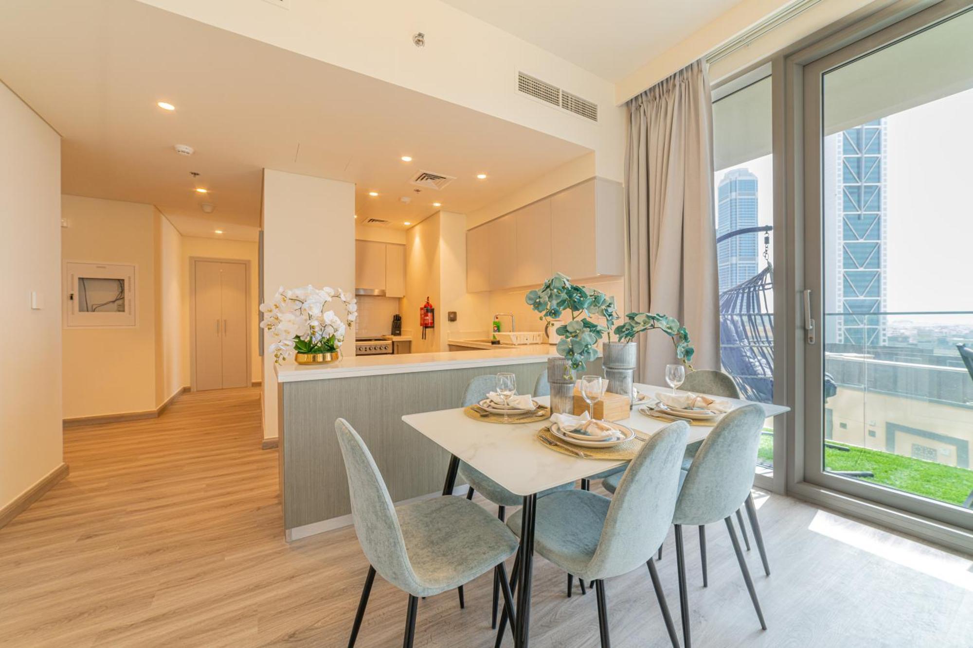 First Class 2Br With Full Dubai Boulevard View Exterior foto